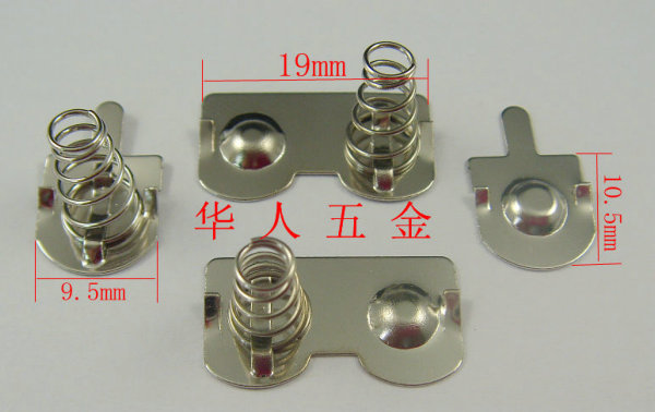 7号3节电池串联弹簧片